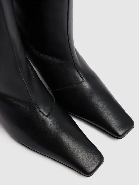 Acne Studios   70mm Bezither leather tall boots 