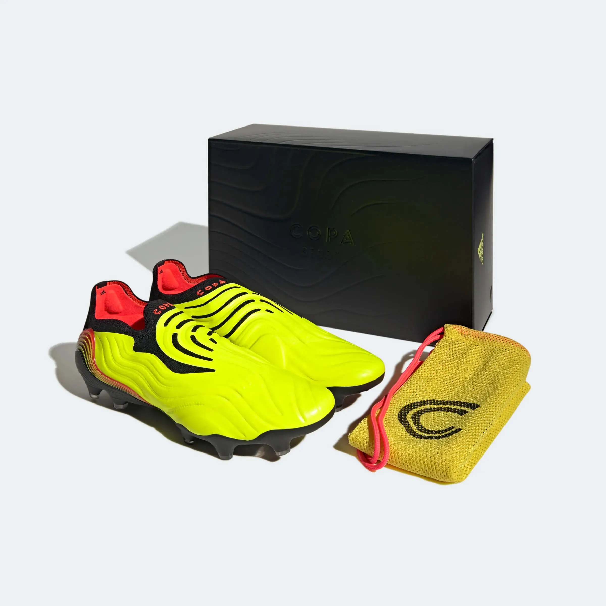 adidas Copa Sense   FG - Solar Yellow-Black