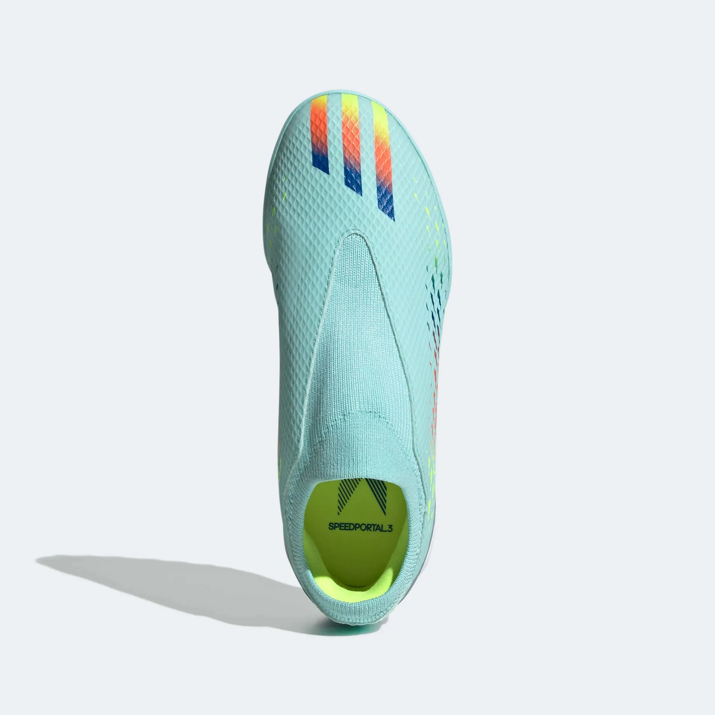 adidas Jr X Speedportal.3 LL Turf J - Aqua-Blue