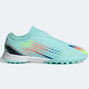 adidas Jr X Speedportal.3 LL Turf J - Aqua-Blue
