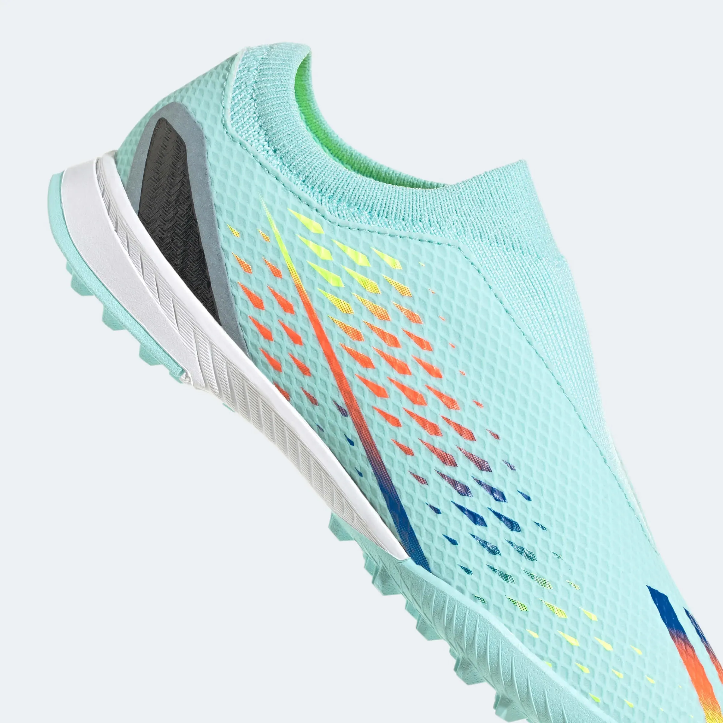 adidas Jr X Speedportal.3 LL Turf J - Aqua-Blue