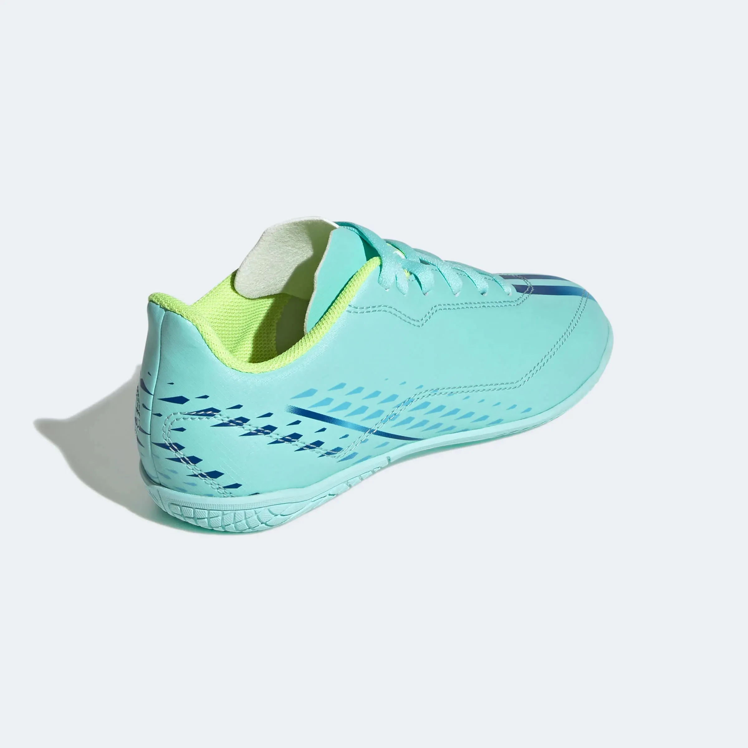 adidas Kids X Speedportal.4 Indoor J - Aqua-Blue-Yellow
