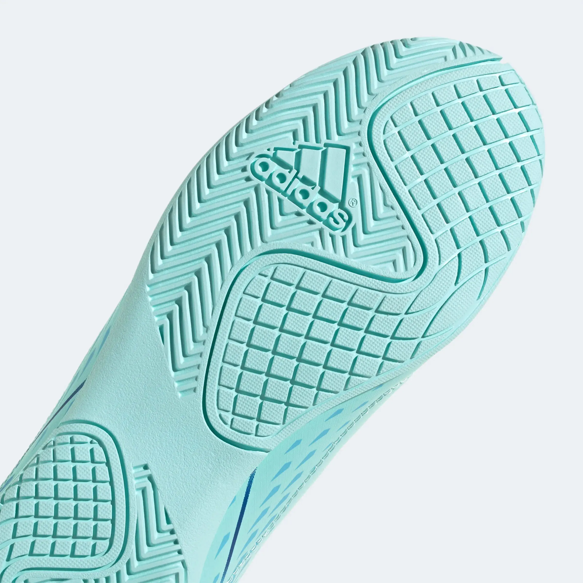adidas Kids X Speedportal.4 Indoor J - Aqua-Blue-Yellow