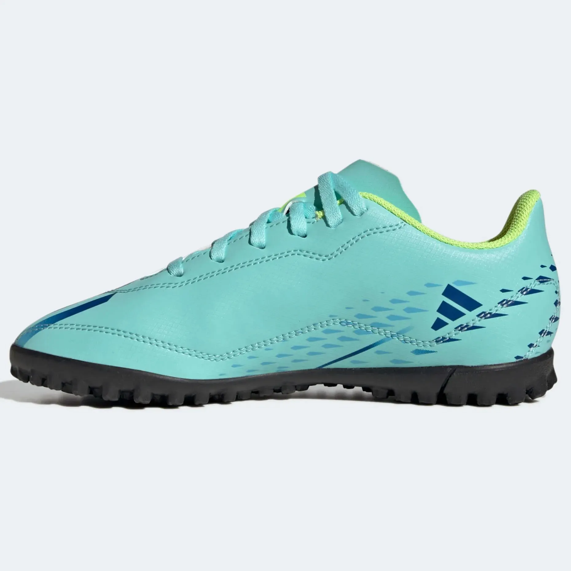 adidas Kids X Speedportal.4 Turf J - Aqua-Blue