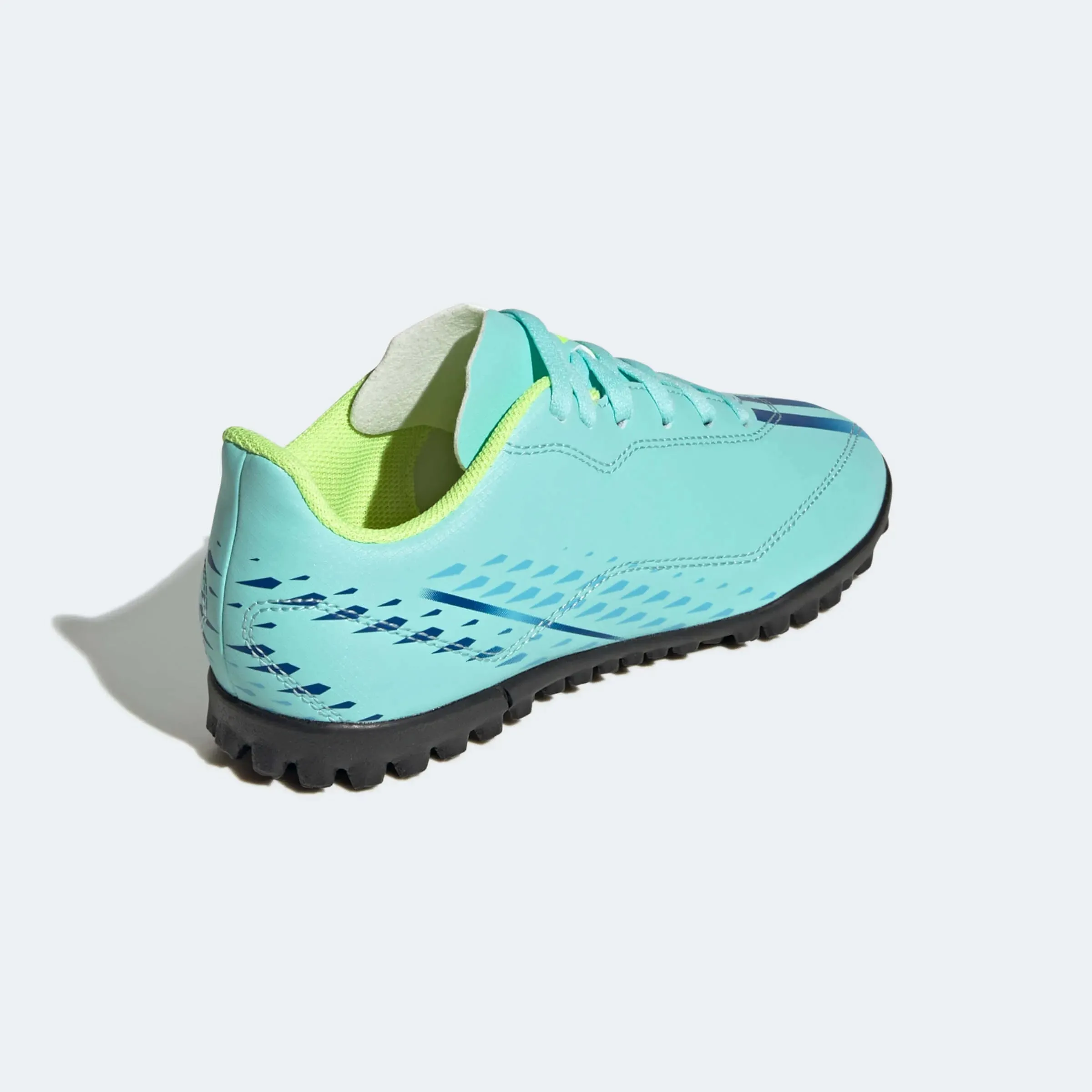 adidas Kids X Speedportal.4 Turf J - Aqua-Blue