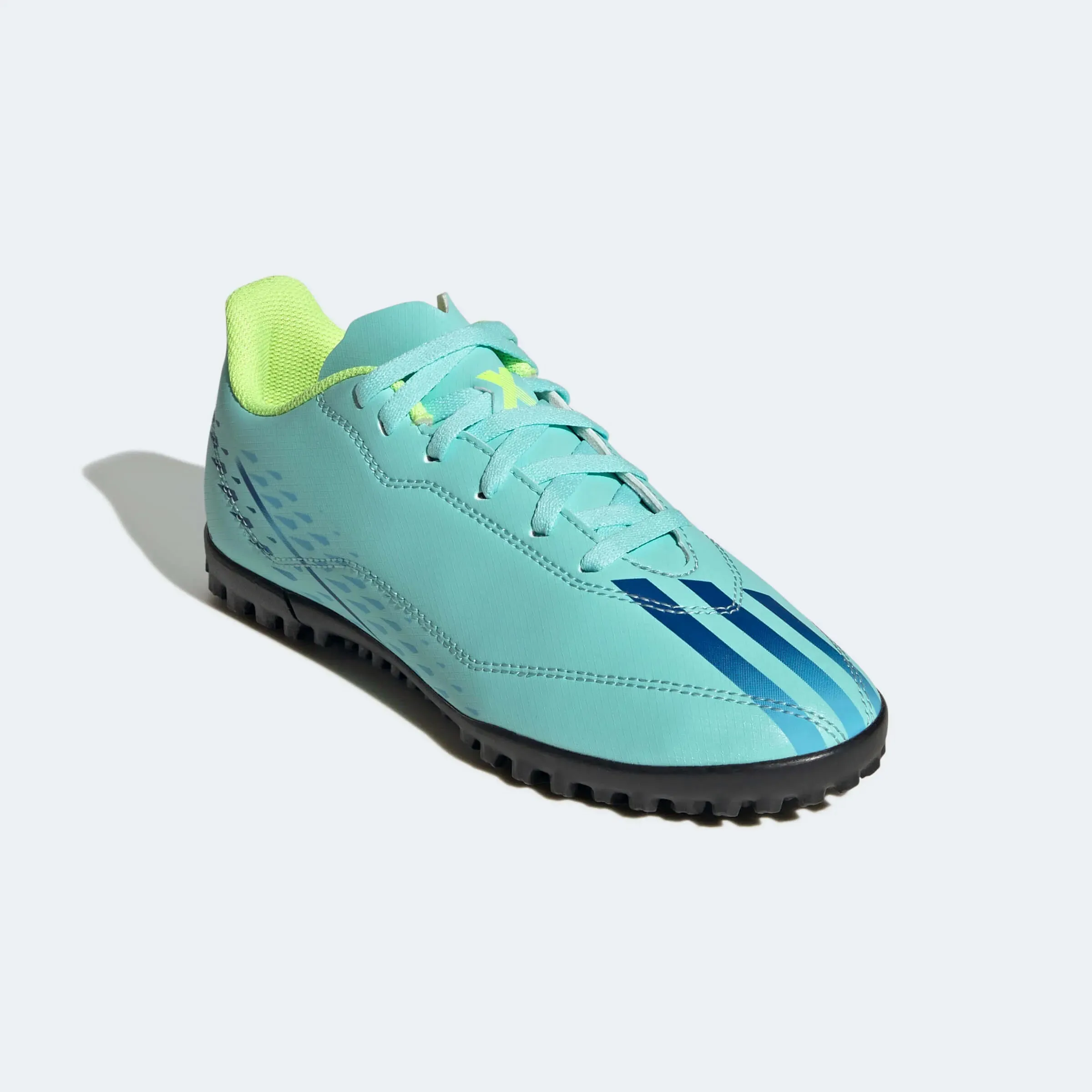 adidas Kids X Speedportal.4 Turf J - Aqua-Blue