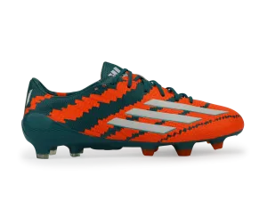 adidas Men's Messi 10.1 FG Power Teal/White/Solar Orange