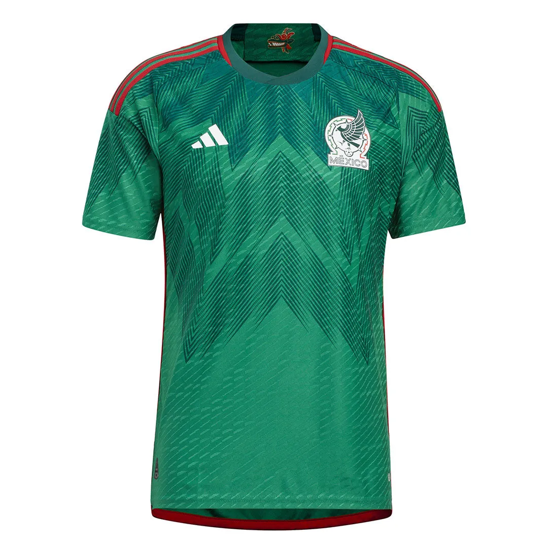 adidas - Men's Mexico 22/23 Home Authentic Jersey (HD6898)