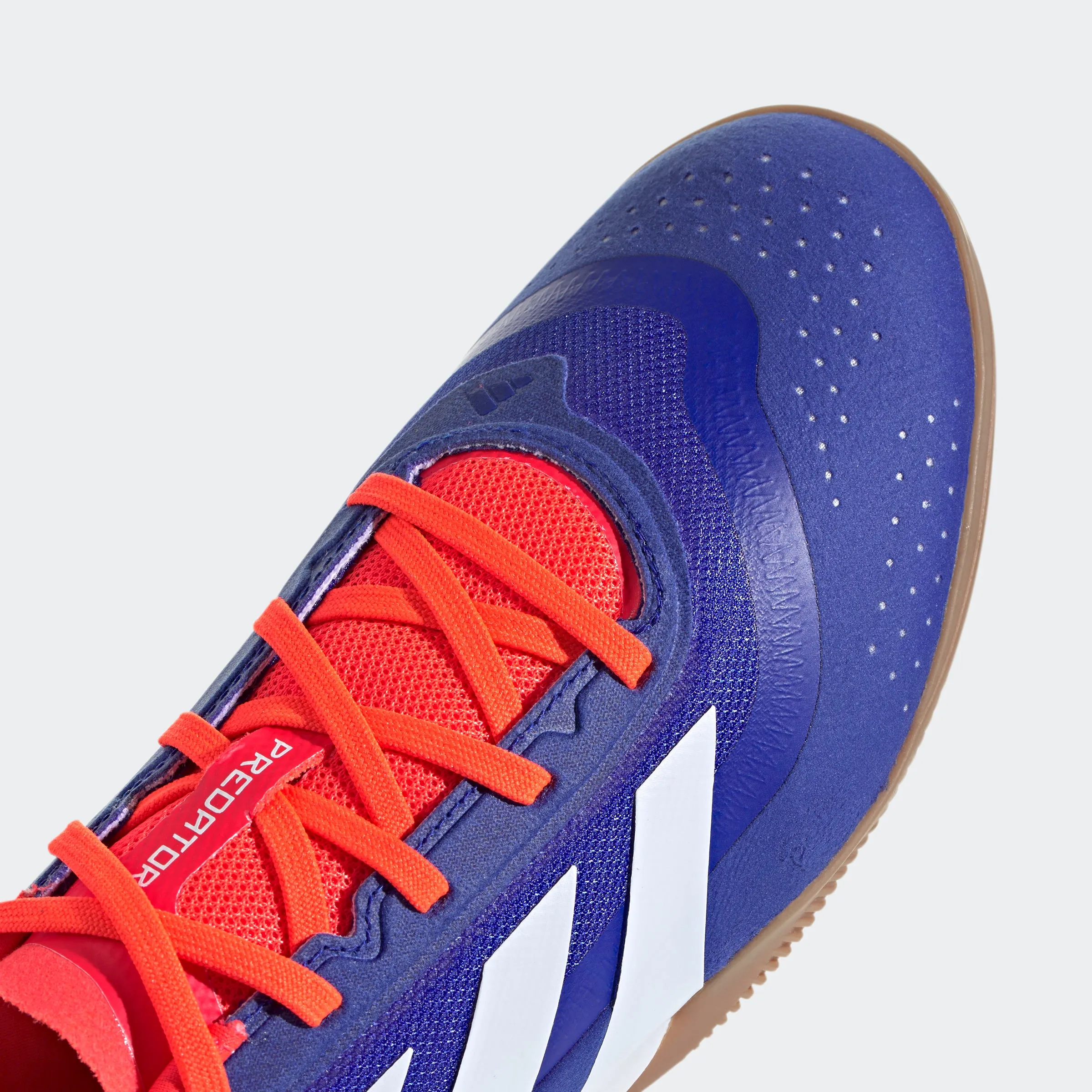 adidas Predator League Indoor Soccer Shoes | Lucid Blue-Cloud White-Solar Red | Men's