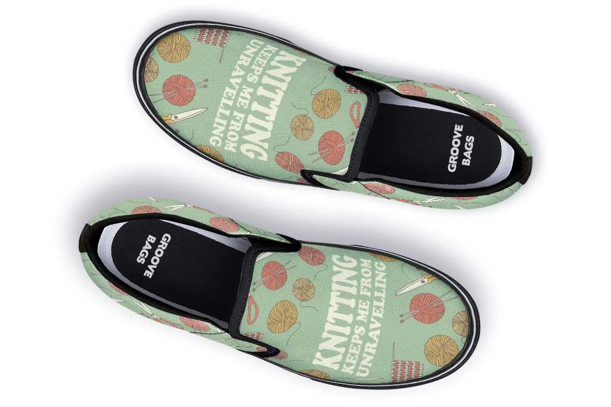 Adorable Unravelling Slip-On Shoes