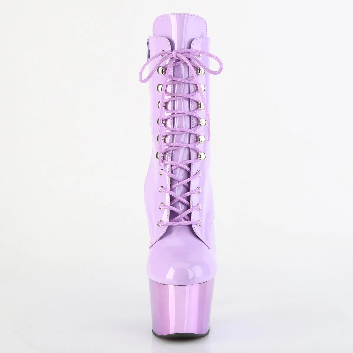 ADORE-1020 Lavender Platform Ankle Boots