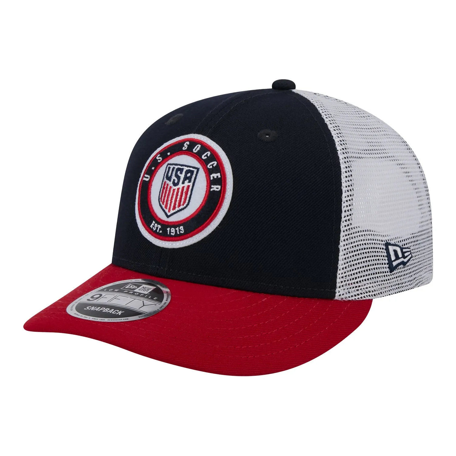 Adult New Era USMNT 9Fifty Throwback Navy Hat