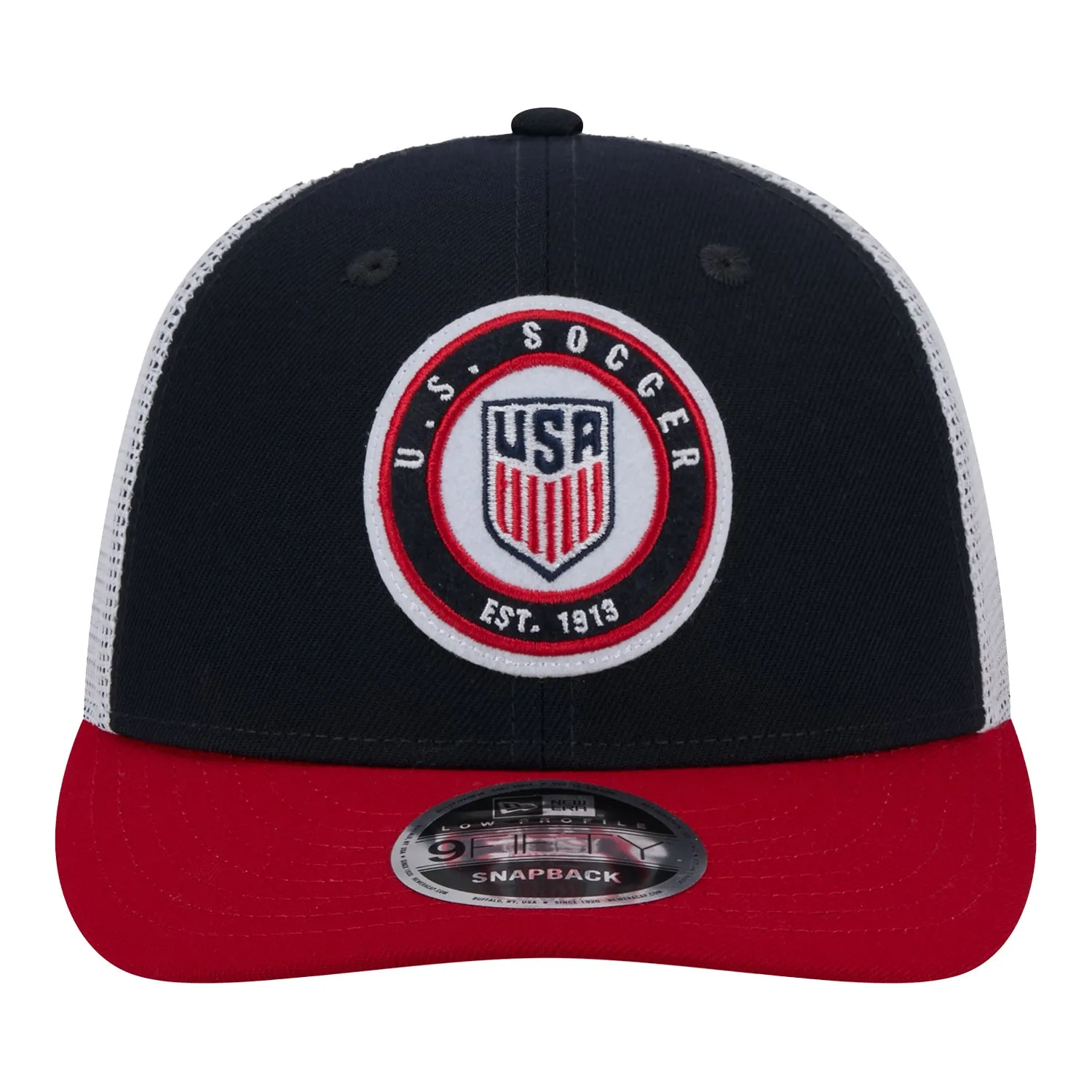 Adult New Era USMNT 9Fifty Throwback Navy Hat