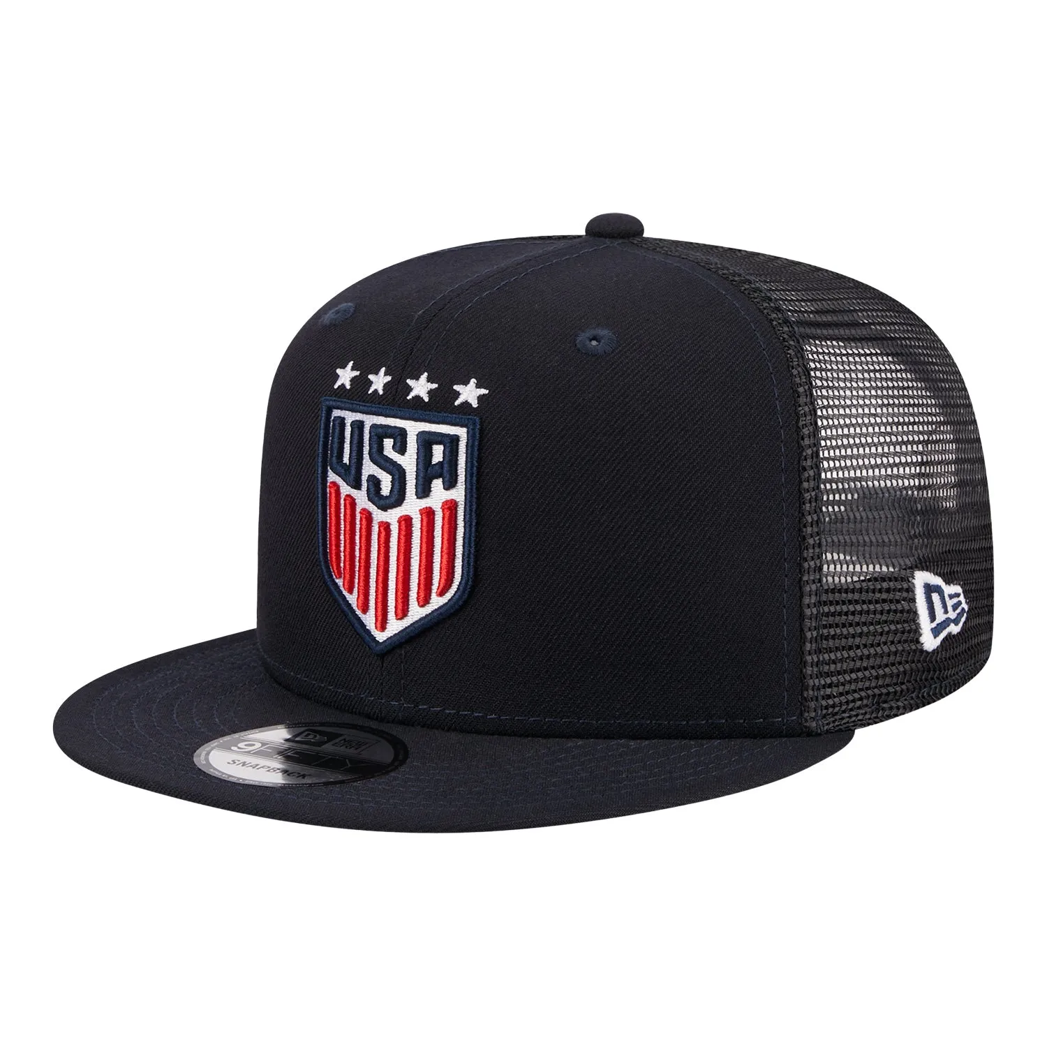 Adult New Era USWNT 9Fifty Classic Trucker Navy Hat