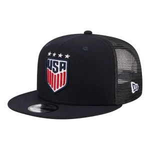 Adult New Era USWNT 9Fifty Classic Trucker Navy Hat