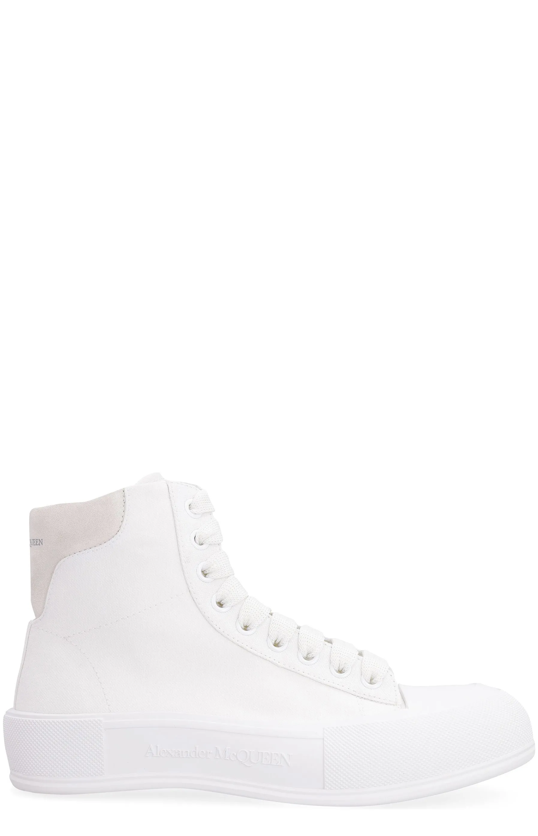 Alexander McQueen High-Top Deck Sneakers