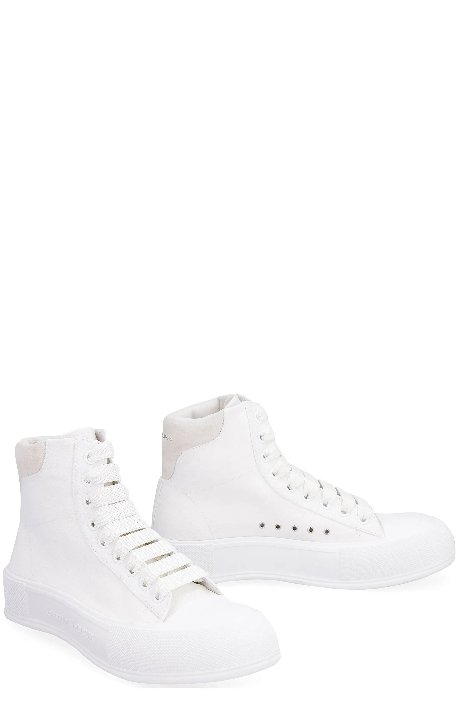 Alexander McQueen High-Top Deck Sneakers