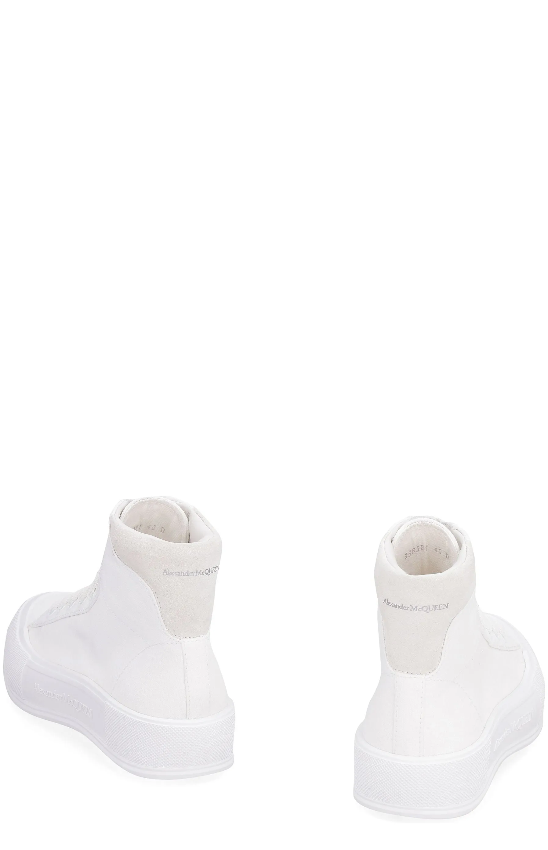 Alexander McQueen High-Top Deck Sneakers