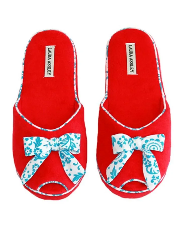 Alexandra Terry Slipper - Red