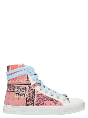 Amiri Bandana Patchwork Sunset Sneakers