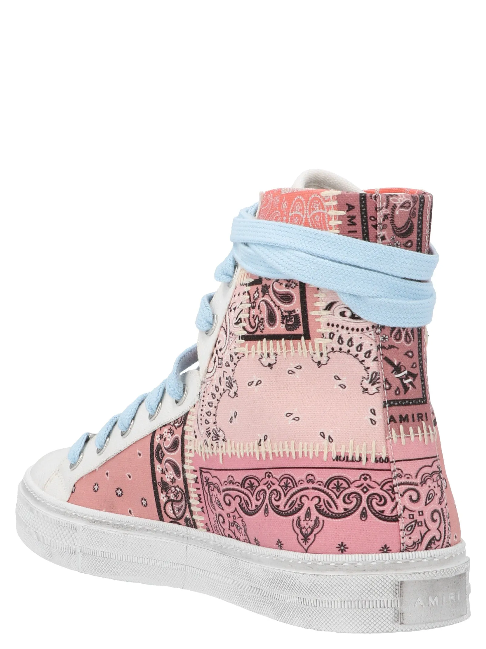 Amiri Bandana Patchwork Sunset Sneakers