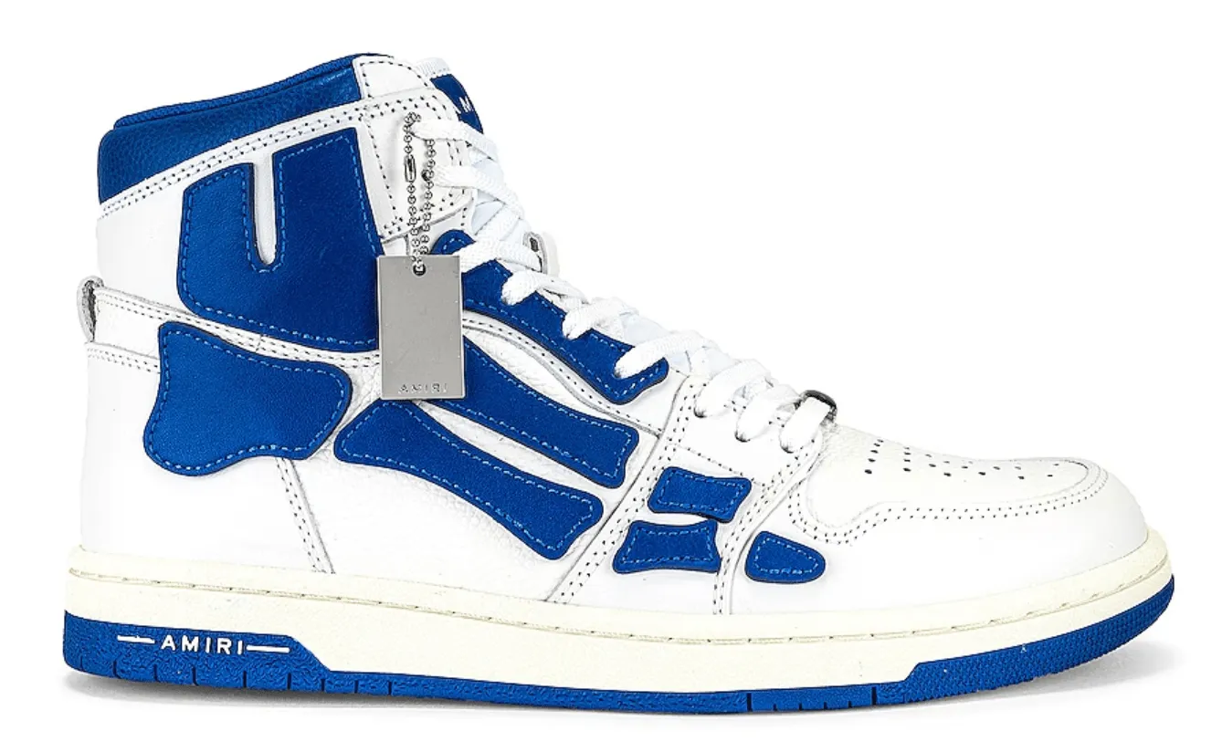 Amiri Skel Top Sneaker High White Blue