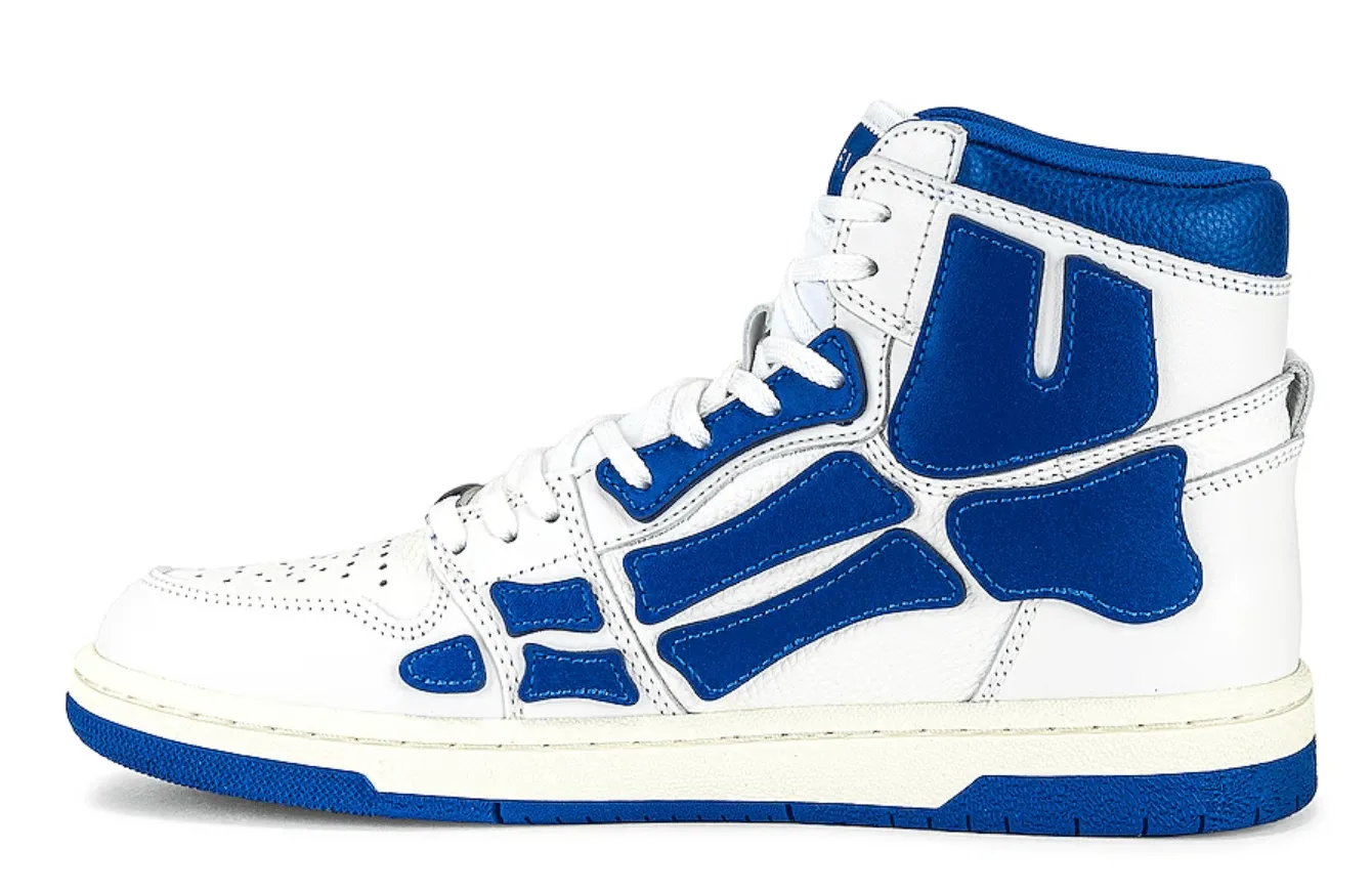 Amiri Skel Top Sneaker High White Blue