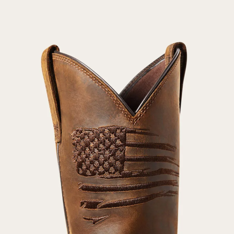 Ariat WorkHog XT Patriot Waterproof Carbon Toe Work Boot Style 10036002