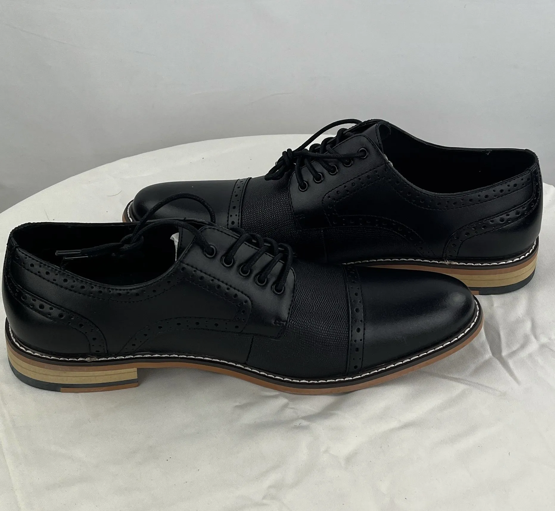 Bar III Men's Black Parker 42101 Dress Oxford Shoes Size11M NIB