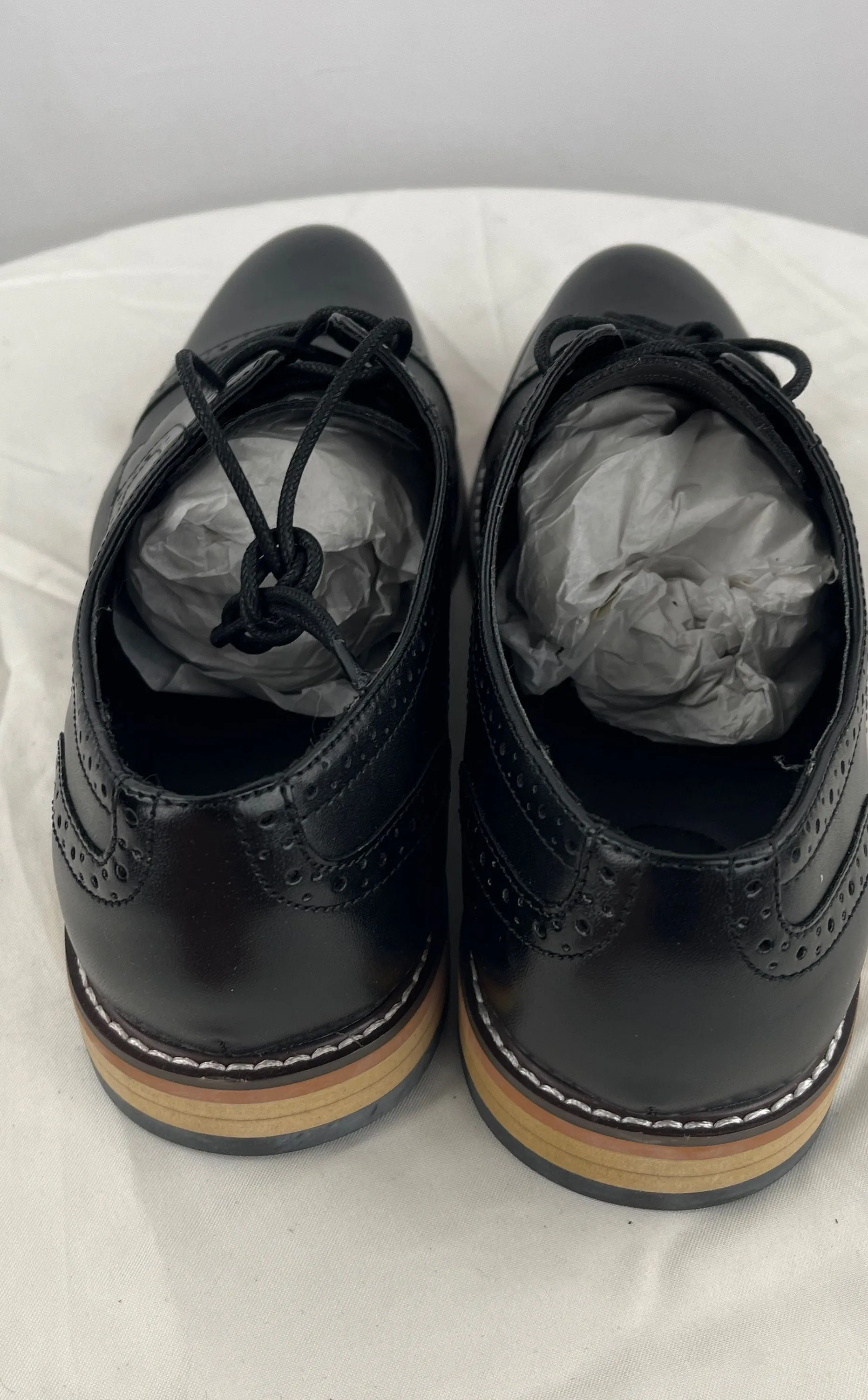 Bar III Men's Black Parker 42101 Dress Oxford Shoes Size11M NIB