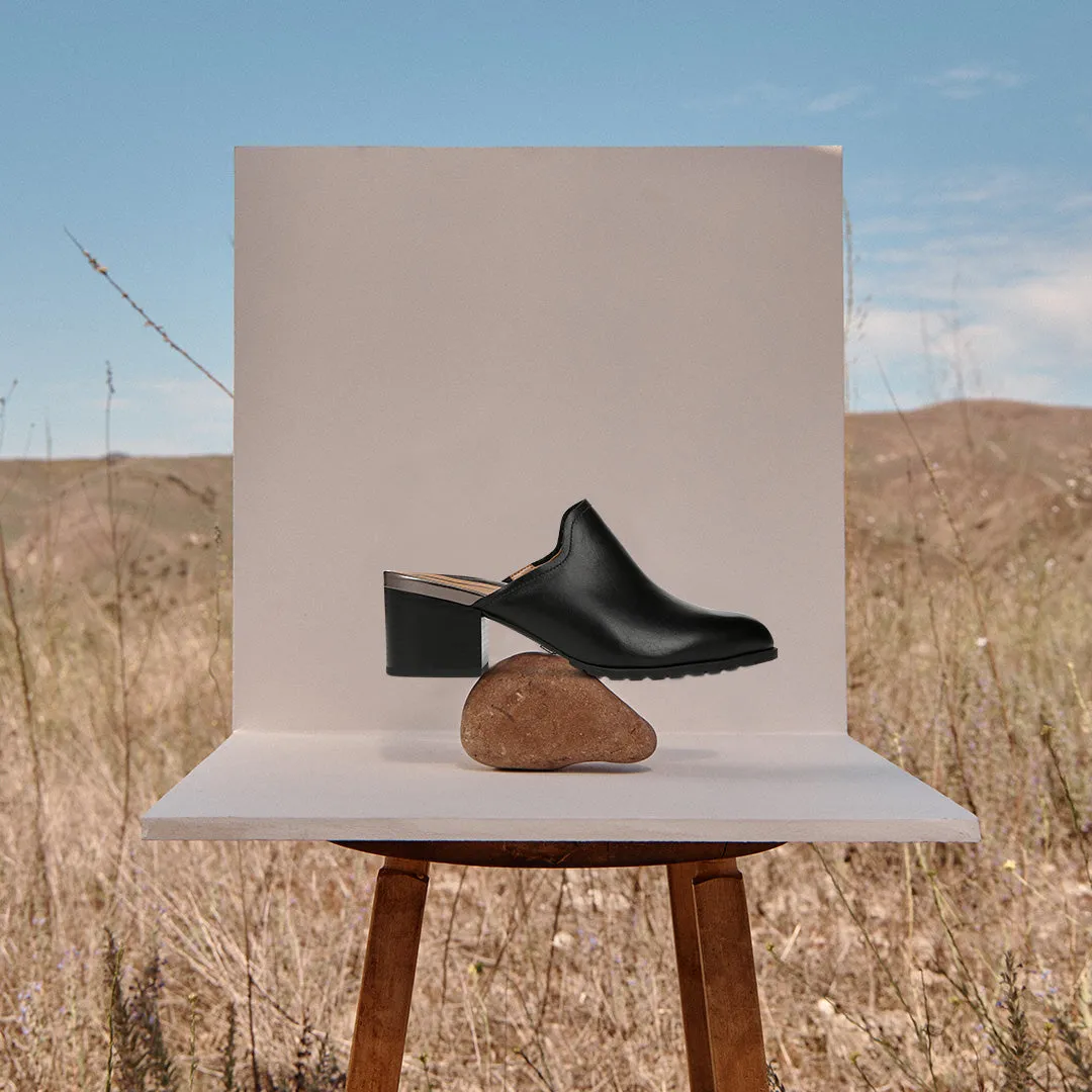 Barlow Claremont Women's Mule  -Black