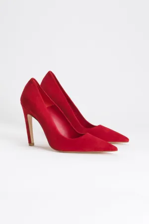 BASIC PUMP | SUEDE RED001