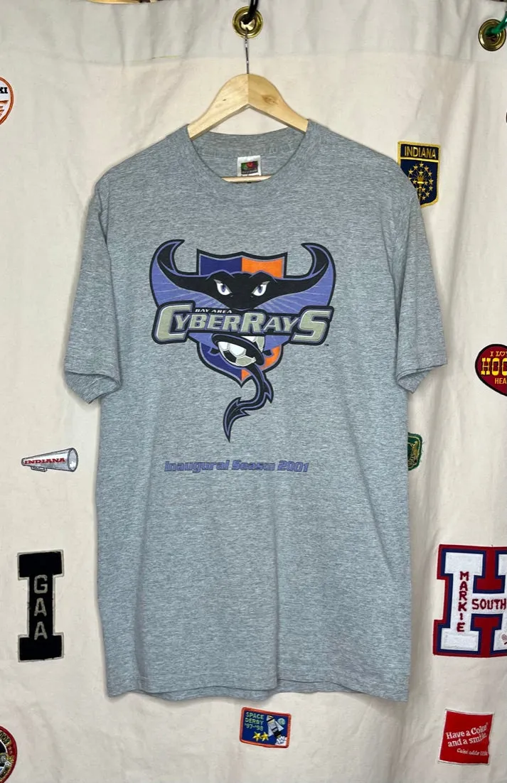 Bay Area CyberRays Soccer T-Shirt: L