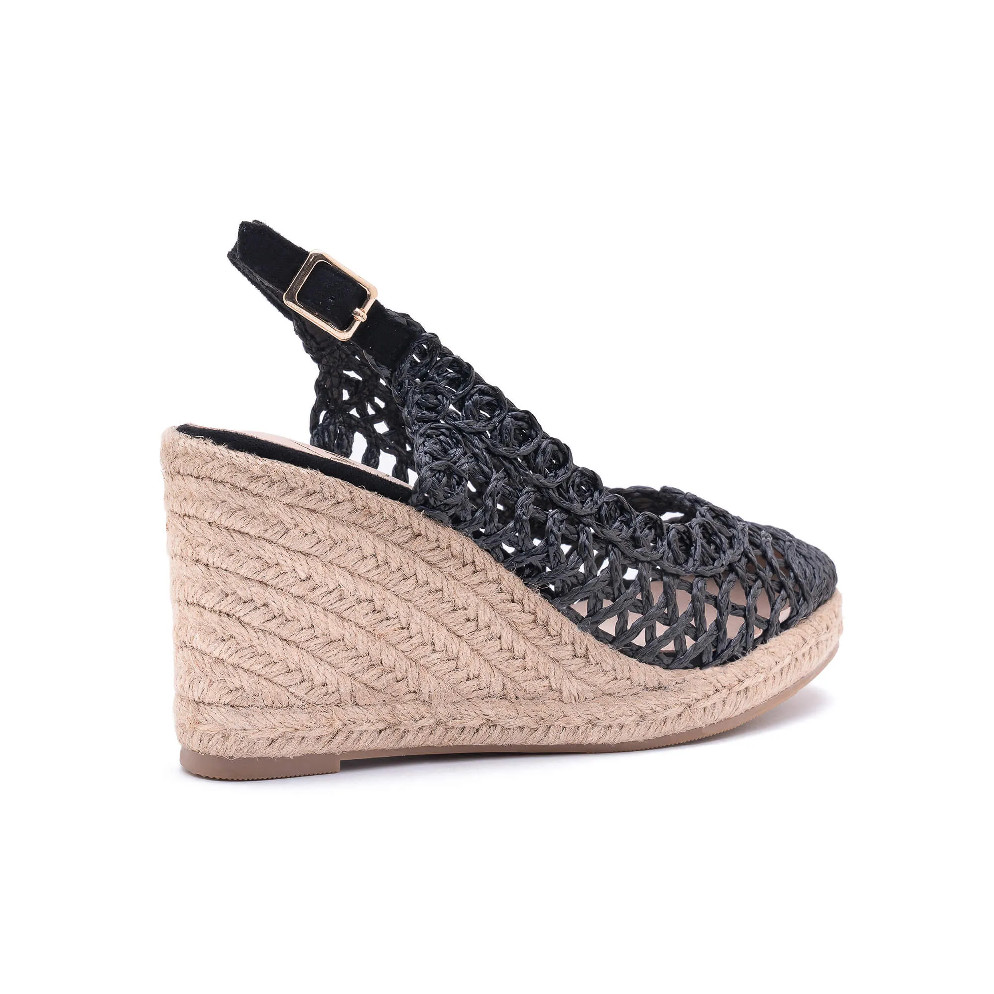 Beril Black Espadrilles