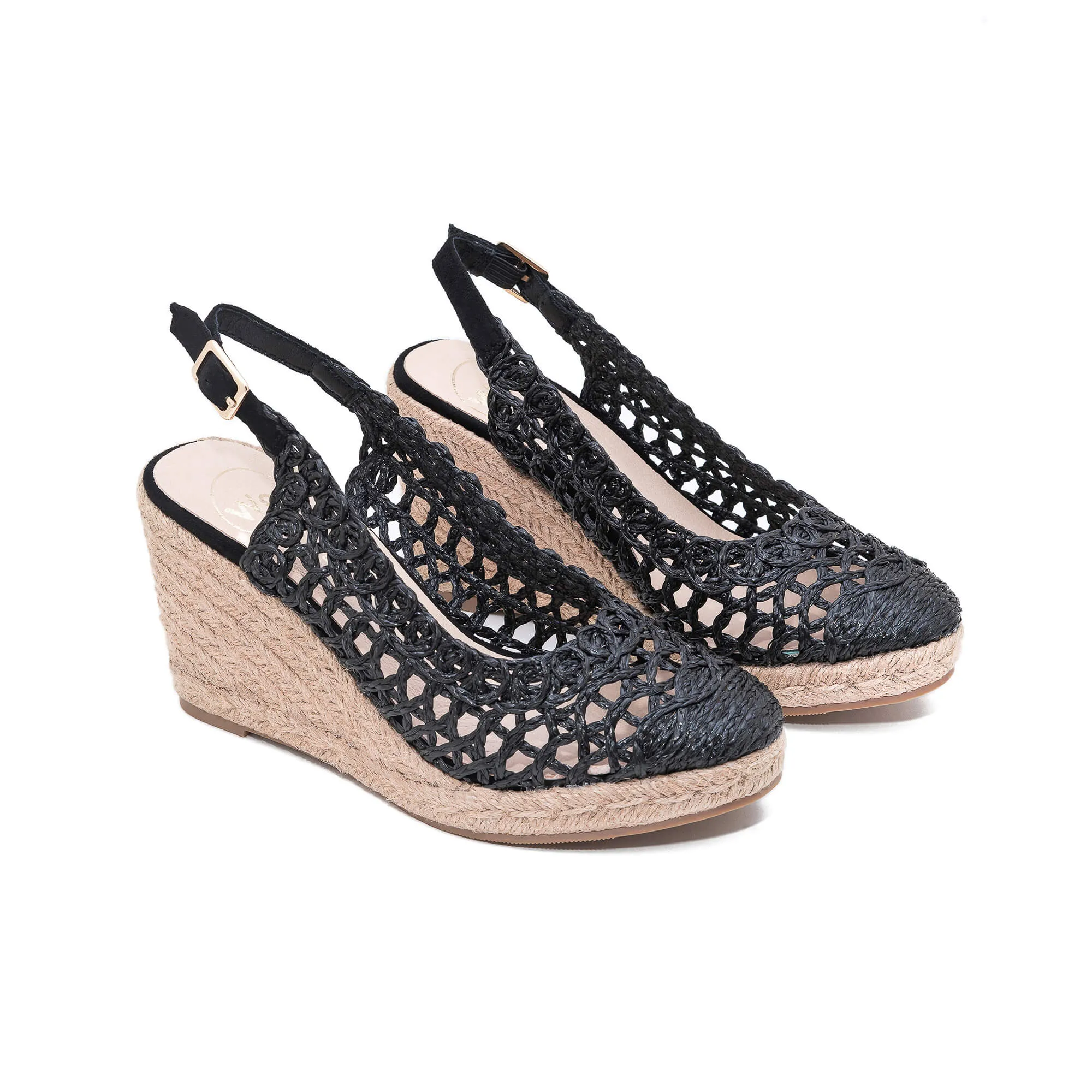 Beril Black Espadrilles