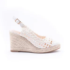 Beril Ivory Espadrilles