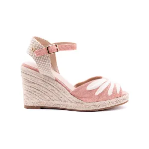 Bessy Salmon Espadrilles