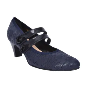 Bioeco Womens Shoe 5536 Navy Leather