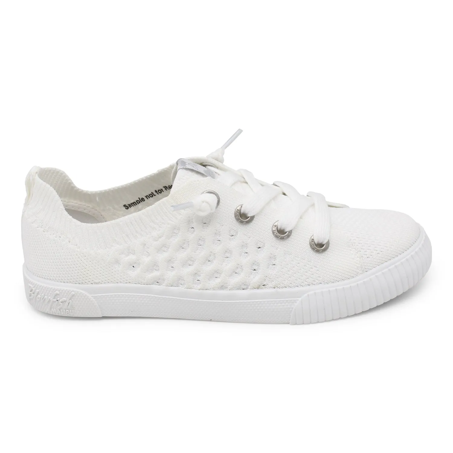 'Blowfish Malibu' Women's Free Spirit Slip On - Off White Flyknit