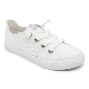 'Blowfish Malibu' Women's Free Spirit Slip On - Off White Flyknit