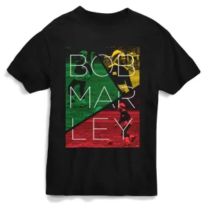 Bob Marley Soccer Split T-shirt