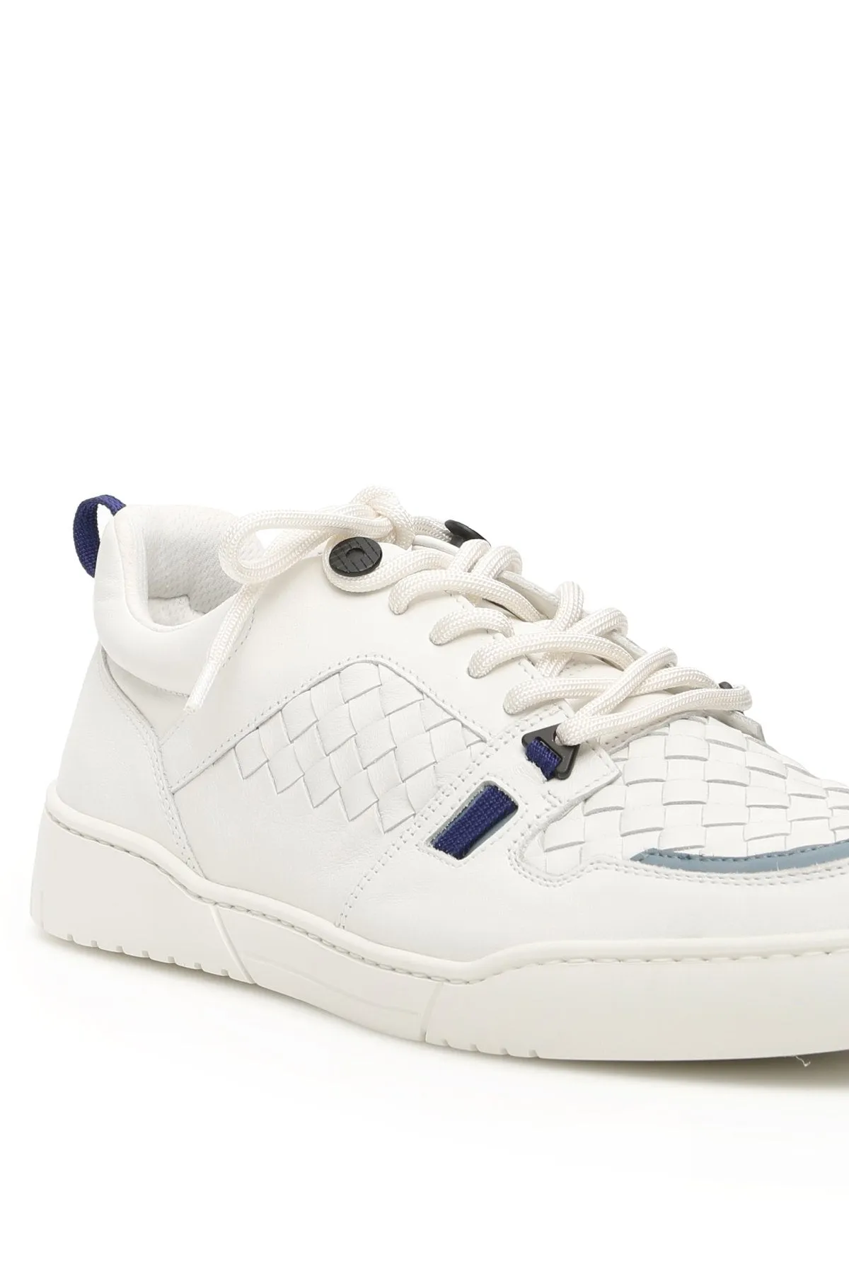 Bottega Heeze Woven Detail Sneakers
