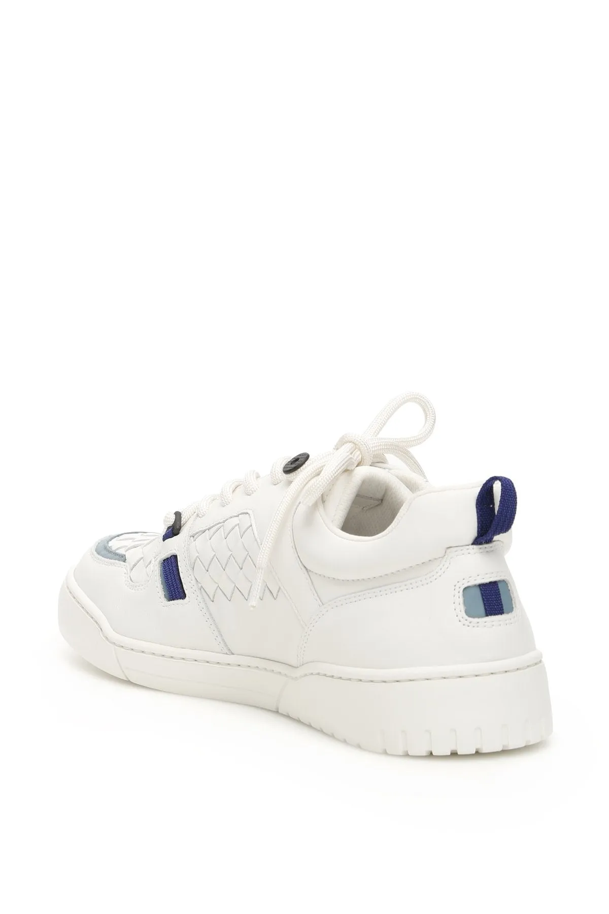 Bottega Heeze Woven Detail Sneakers