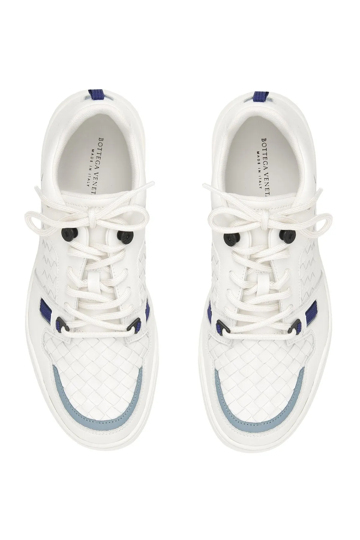Bottega Heeze Woven Detail Sneakers