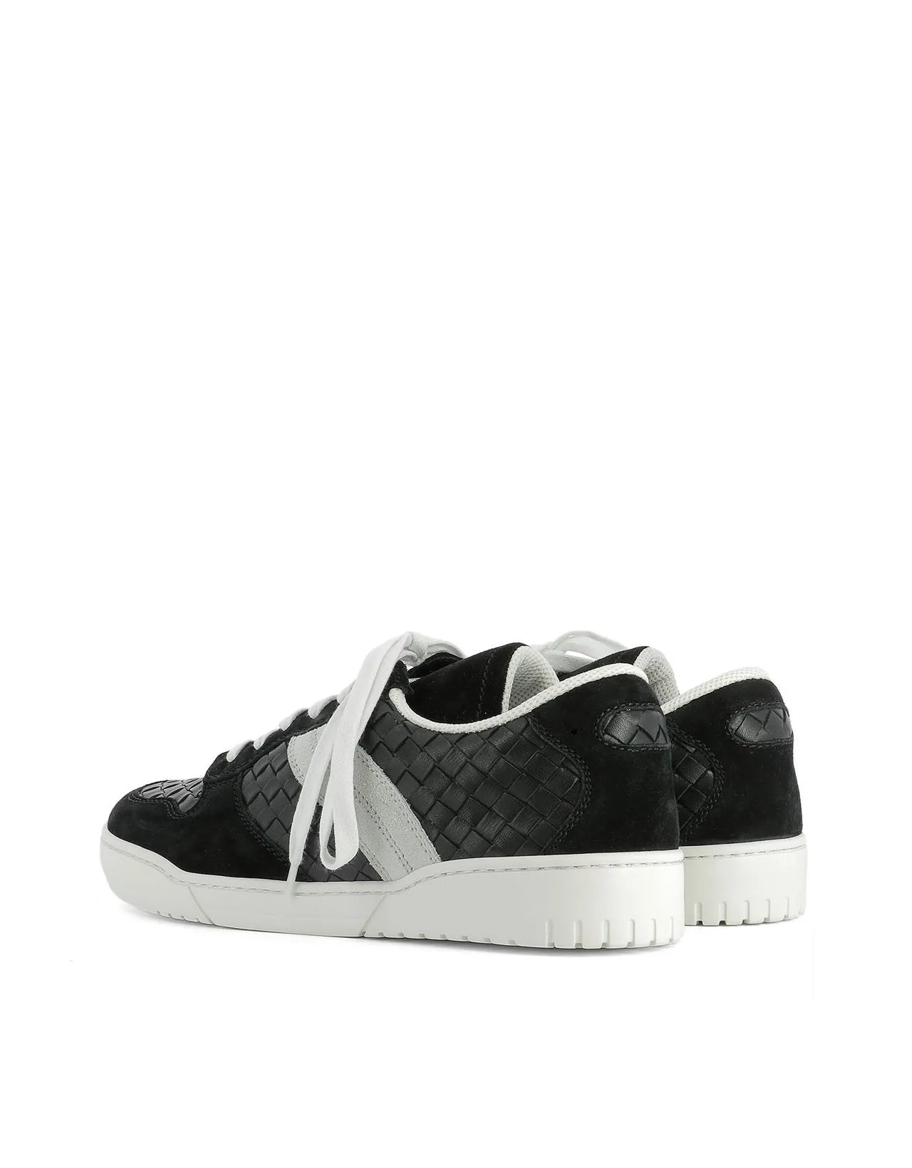 Bottega Veneta Woven Design Sneakers