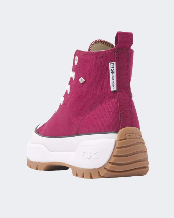 British Knight Kaya Mid Fly Women Lifestyle Shoes Burgundy B50-3728-03