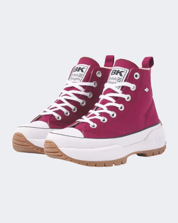 British Knight Kaya Mid Fly Women Lifestyle Shoes Burgundy B50-3728-03