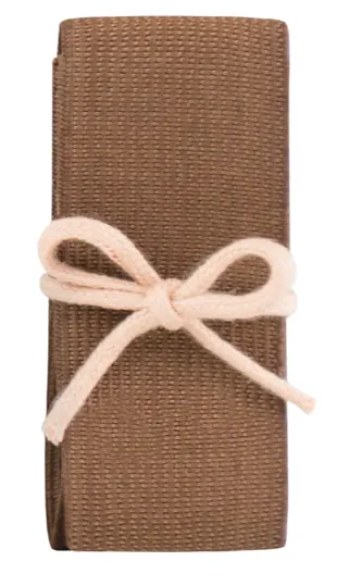 Brown 1 inch Wide Elastic