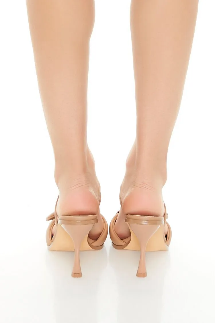 Buckled Slingback Stiletto Heels