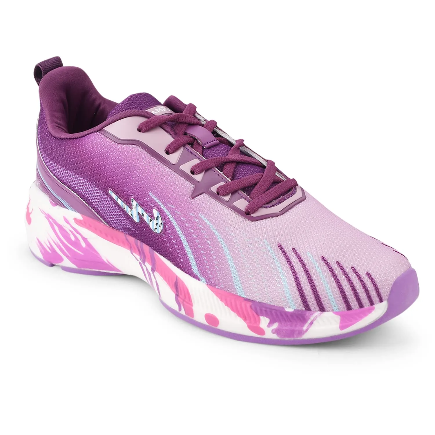 Campus Women's Camp Streak PRPL/Mauve Running Shoes - 5UK 22L-132
